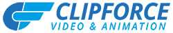 Clipforce Video & Animation Logo